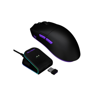 Беспроводная мышь Hator Hellyberry HM47 Wireless Black/Violet (HM47_black_violet)