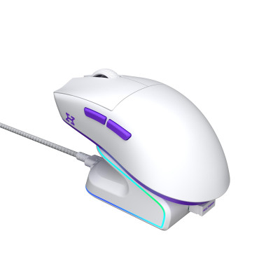 Беспроводная мышь Hator Hellyberry HM47 Wireless White/Violet (HM47_white_violet)