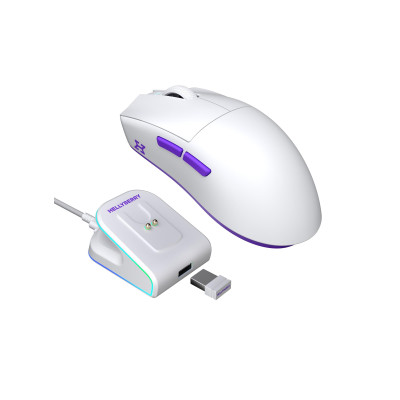 Беспроводная мышь Hator Hellyberry HM47 Wireless White/Violet (HM47_white_violet)