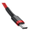 Кабель Baseus Cafule USB-C-USB-C, PD2.0, 60W 2м Red (CATKLF-H09)