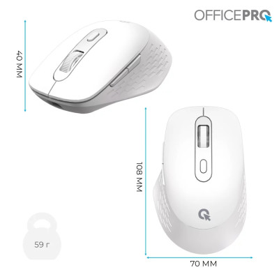 Беспроводная мышь OfficePro M265W White Беспроводная мышь OfficePro M265W White