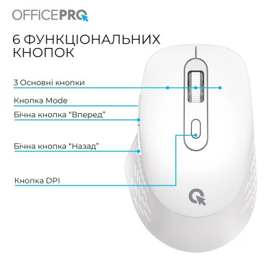 Беспроводная мышь OfficePro M265W White Беспроводная мышь OfficePro M265W White