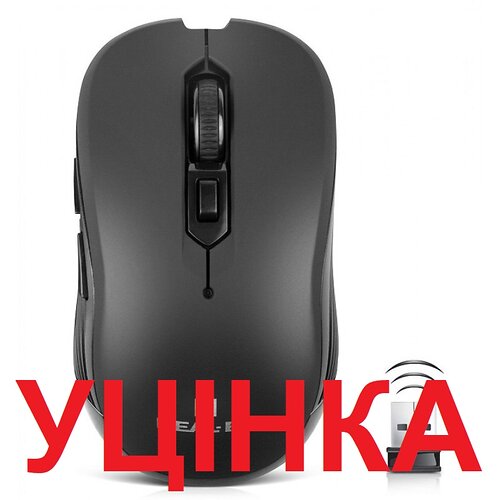 Беспроводная мышь REAL-EL RM-331W Black