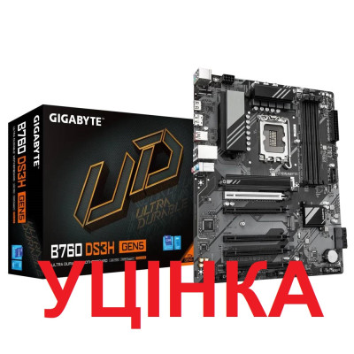 Материнська плата Gigabyte B760 DS3H Gen5 Socket 1700