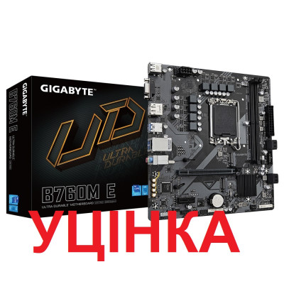 Материнська плата Gigabyte B760M E Socket 1700
