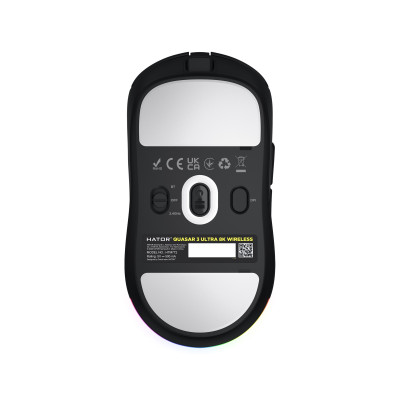 Беспроводная мышь Hator Quasar 3 Ultra 8K Wireless Black Edition (HTM772)