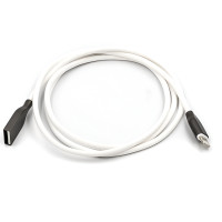 Кабель PowerPlant USB-Lighting, 1м White (CA910724)