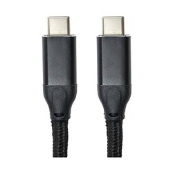 Кабель San Guan USB Type-C - USB Type-C (M/M) PD 60W, 3 м, Black (CA914104)