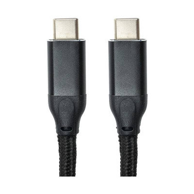 Кабель San Guan USB Type-C - USB Type-C (M/M) PD 60W, 3 м, Black (CA914104)
