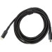 Кабель San Guan USB Type-C - USB Type-C (M/M) PD 60W, 3 м, Black (CA914104) Кабель San Guan USB Type-C - USB Type-C (M/M) PD 60W, 3 м, Black (CA914104)