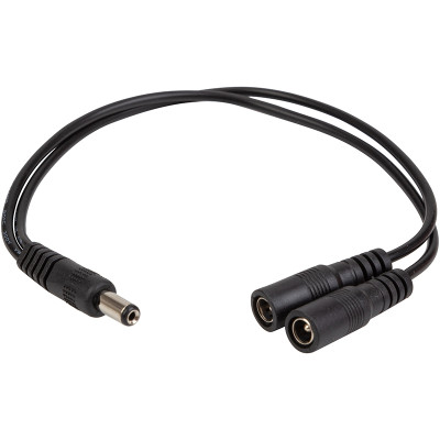 Адаптер PowerPlant DC - 2xDC (M/M), 5.5x2.1мм, Black (CA914890) Адаптер PowerPlant DC - 2xDC (M/M), 5.5x2.1мм, Black (CA914890)