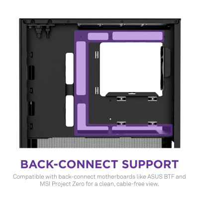 Корпус NZXT H3 Flow Black без БЖ (CC-H31FB-01) Корпус NZXT H3 Flow Black без БЖ (CC-H31FB-01)
