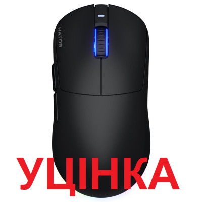 Беспроводная мышь Hator Quasar 3 Wireless Black (HTM730)