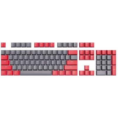 Набор кейкапов Dark Project PBT KS-42 ENG\/UA\/RU Black\/Red (DP-KS-0042)