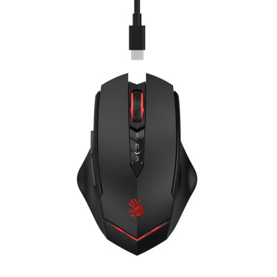 Беспроводная мышь Bloody R80 Plus Black