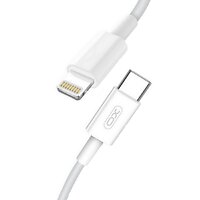 Кабель XO NB113 18W PD USB-C-Lightning, (M/M), 2A 1м White (6920680863846)