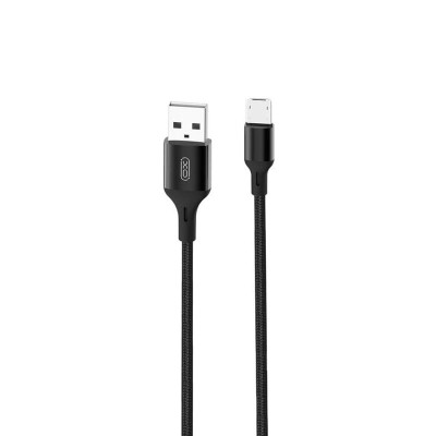 Кабель XO NB143 USB - micro-USB, (M/M), 2.1A 1 м Black (6920680870660)