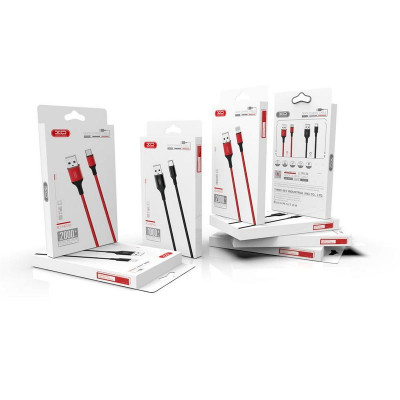 Кабель XO NB143 USB - USB Type-C, (M/M), 2.4A 1 м Red (6920680870691) Кабель XO NB143 USB - USB Type-C, (M/M), 2.4A 1 м Red (6920680870691)