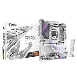 Материнская плата Gigabyte X870E Aorus Master X3D Ice Socket AM5