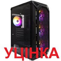 Корпус 1stPlayer X6-BK-4F1 Black без БЖ_У2.AB