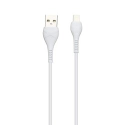 Кабель Hoco X37 Cool Power Charging USB - Lightning, 1 м, White (6931474710499)