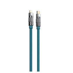 Кабель Remax RC-C053 Wefon USB Type-C - Lightning (M/M), 20W, 1.2 м, Blue (6954851206071)