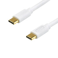 Кабель Atcom USB Type-C - USB Type-C (M/M), 30 W, 1.5 А, 5 м, White (AT-C50)