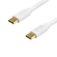 Кабель Atcom USB Type-C - USB Type-C (M/M), 30 W, 1.5 А, 5 м, White (AT-C50)