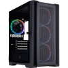Корпус 1stPlayer T4-BK-4FS7 Black