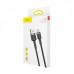 Кабель Baseus Cafule USB-USB-C, 1м Grey/Black (CATKLF-BG1) Кабель Baseus Cafule USB-USB-C, 1м Grey/Black (CATKLF-BG1)