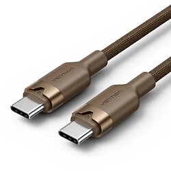 Кабель Vention USB Type-C - USB Type-C (M/M), 60W, 3A, 2 м, Copper (TRDJH)
