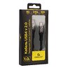 Кабель Cablexpert USB Type-C - USB Type-C (M/M), 240 Вт, 1 м, черный (CCBP-USB4.2-CMCM240-1M)