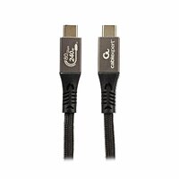 Кабель Cablexpert USB Type-C - USB Type-C (M/М), 240 Вт, 1 м, чорний (CCBP-USB4.2-CMCM240-1M)