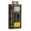 Кабель Cablexpert USB Type-C - USB Type-C (M/М), 240 Вт, 1 м, чорний (CCBP-USB4.2-CMCM240-1M)