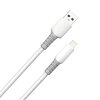 Кабель ColorWay USB - Lightning (M/M), liquid silicone, 3А, 1 м, White (CW-CBUL093-WT)