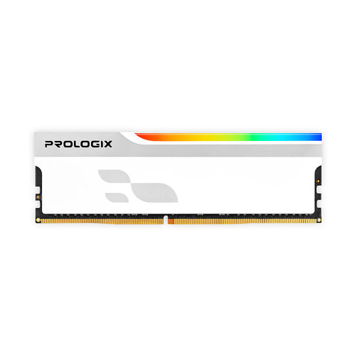 Модуль памяти DDR4 8GB/3200 Prologix Onyx White RGB (PRO8GB3200YWR4)