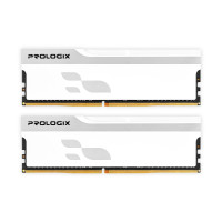 Модуль памяти DDR4 2x8GB/3200 Prologix Onyx White (PRO16GB3200YW4K)
