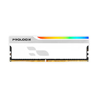 Модуль памяти DDR4 16GB/3600 Prologix Onyx White RGB (PRO16GB3600YWR4)