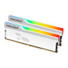 Модуль пам`ятi DDR4 2x8GB/3600 Prologix Onyx White RGB (PRO16GB3600YWR4K)