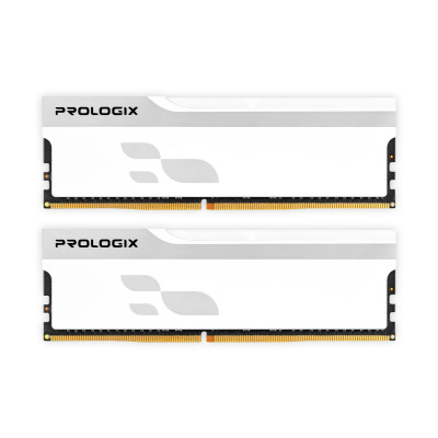 Модуль памяти DDR4 2x8GB/3600 Prologix Onyx White (PRO16GB3600YW4K)
