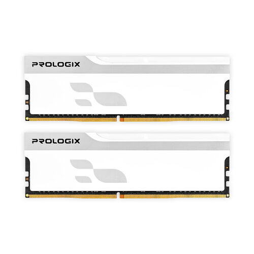 Модуль пам`ятi DDR5 2x16GB/5600 Prologix Onyx White (PRO32GB5600YW5K)
