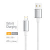Кабель ColorWay USB - Lightning (M/M), цинковый сплав, 3А, 1 м, Белый (CW-CBUL098-WT)