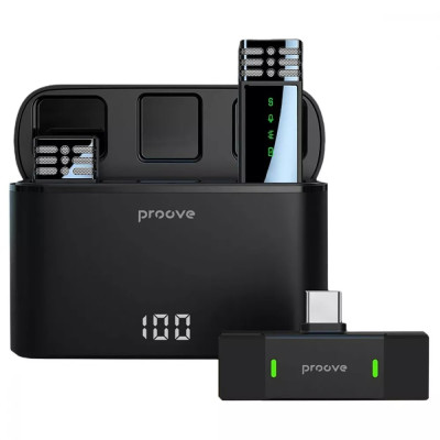 Мікрофон Proove Record Type-C Black (PMRC00010202)