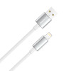 Кабель ColorWay USB - Lightning (M/M), цинковый сплав, 3А, 2 м, Белый (CW-CBUL099-WT)