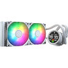 Система водяного охлаждения AeroCool Abyss L240R Digi White (ACLA-AD24117.21)