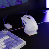 Беспроводная мышь Proove Gaming Superfight Wireless с зарядной док-станцией White/Purple (WMSW00122002)