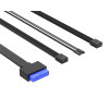 Корпус ID-Cooling Ware 300 ARGB Black