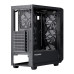 Корпус Prologix E120 Tempered Glass&Mesh Black
