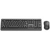 Комплект (клавиатура, мышь) беспроводной REAL-EL Kit-555W Black