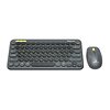 Комплект (клавиатура, мышь) беспроводной REAL-EL Kit-635W Black